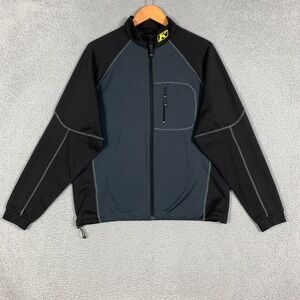 Klim Inferno Jacket Men's Medium Black/Gray Snowmobile Mid Layer Full Zip Fleece